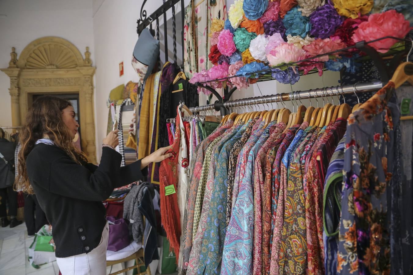 'El Mercadito de Nuevo Futuro' en la Fundación Valentín de Madariaga. ROCÍO RUZ