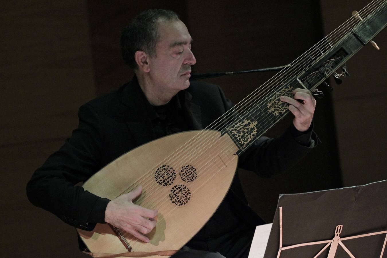 Jordi Savall en el concierto inaugural del Festival de Música Antigua de Sevilla. JUAN FLORES