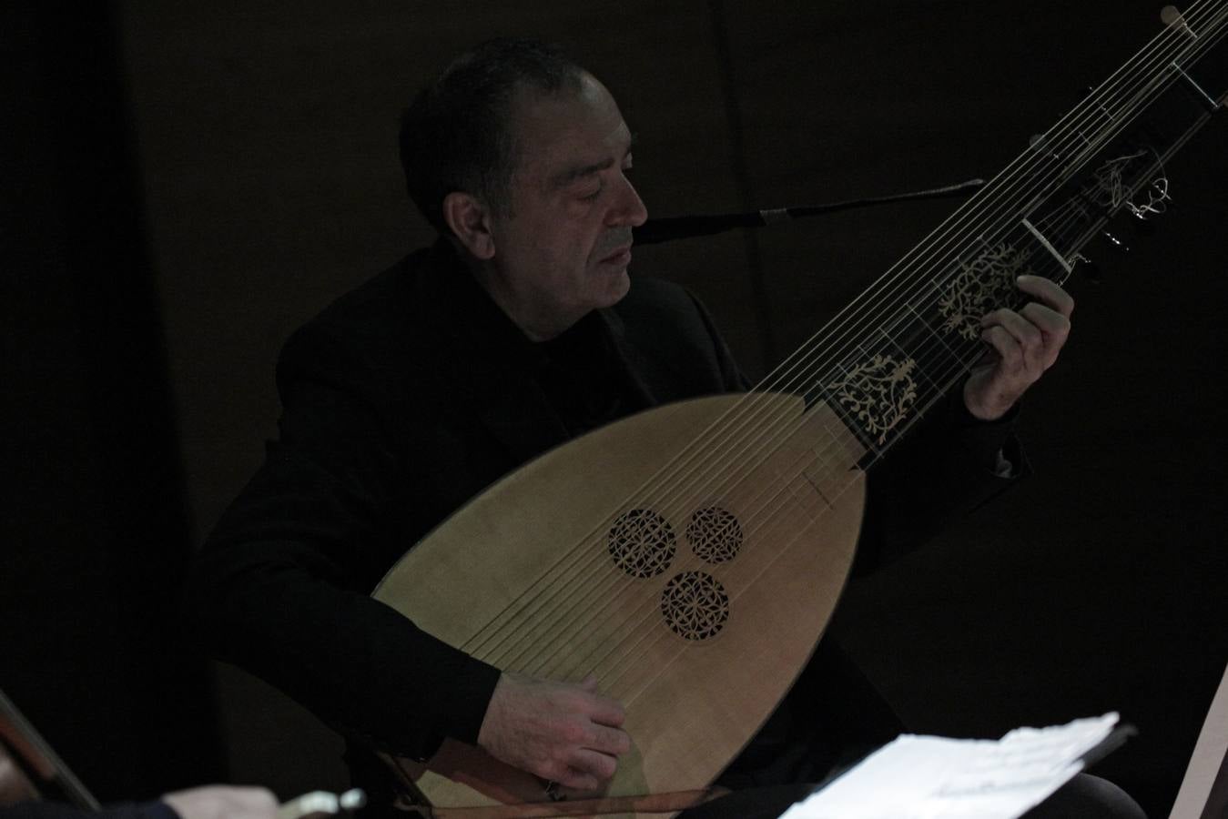 Jordi Savall en el concierto inaugural del Festival de Música Antigua de Sevilla. JUAN FLORES