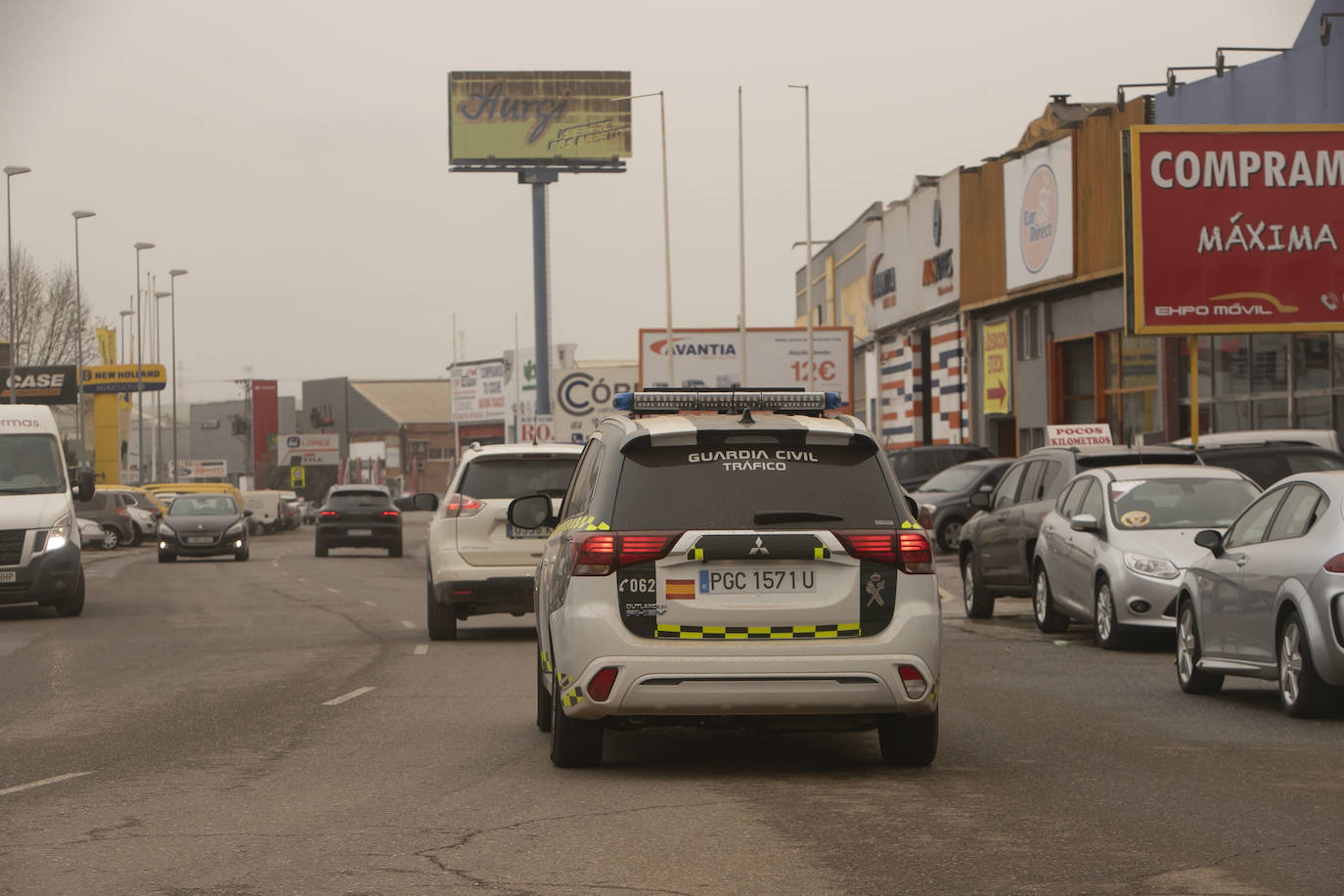 La huelga de transportes en Córdoba, en imágenes