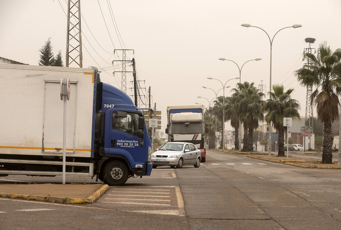 La huelga de transportes en Córdoba, en imágenes