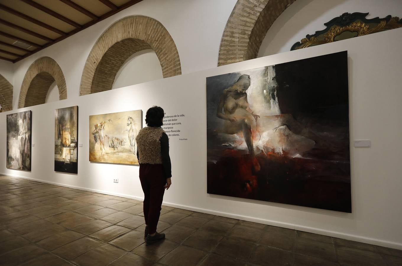 Las imágenes de la exposición de Julia Hidalgo en la Diputación de Córdoba