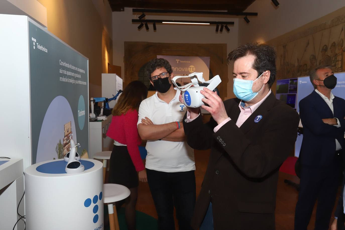 La inauguración de la muestra InnovaTe de Telefónica en Córdoba, en imágenes