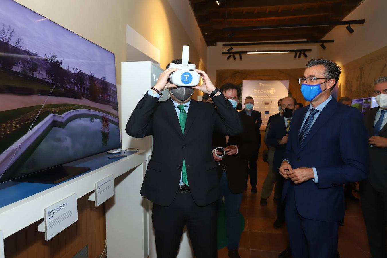 La inauguración de la muestra InnovaTe de Telefónica en Córdoba, en imágenes