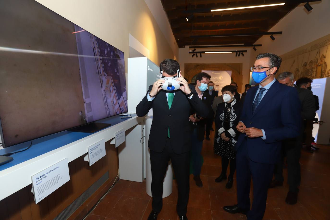 La inauguración de la muestra InnovaTe de Telefónica en Córdoba, en imágenes