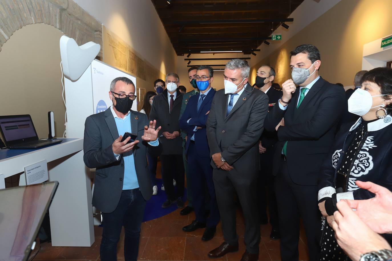 La inauguración de la muestra InnovaTe de Telefónica en Córdoba, en imágenes