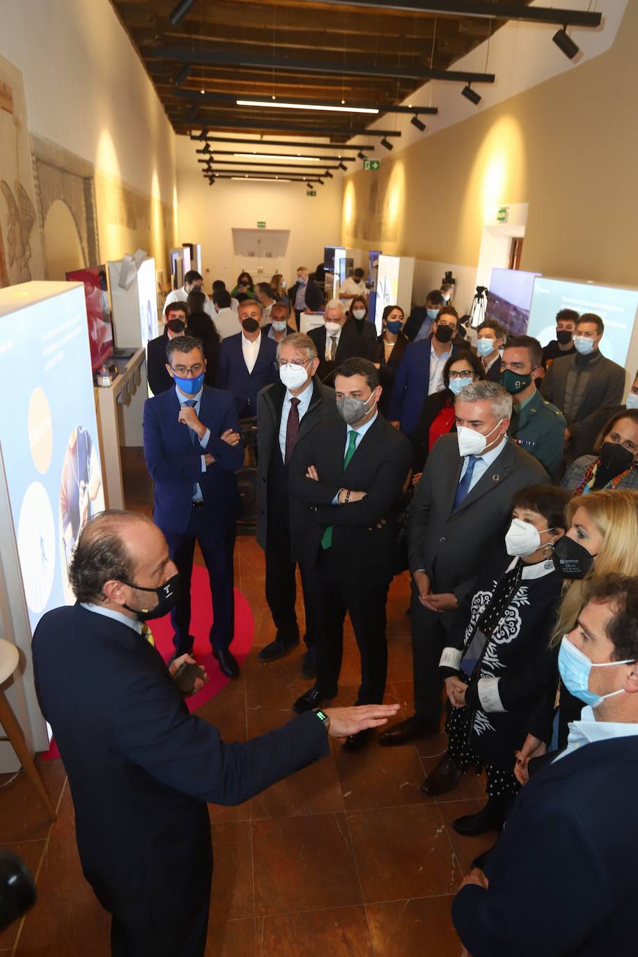 La inauguración de la muestra InnovaTe de Telefónica en Córdoba, en imágenes