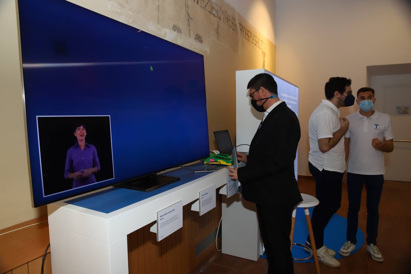 La inauguración de la muestra InnovaTe de Telefónica en Córdoba, en imágenes