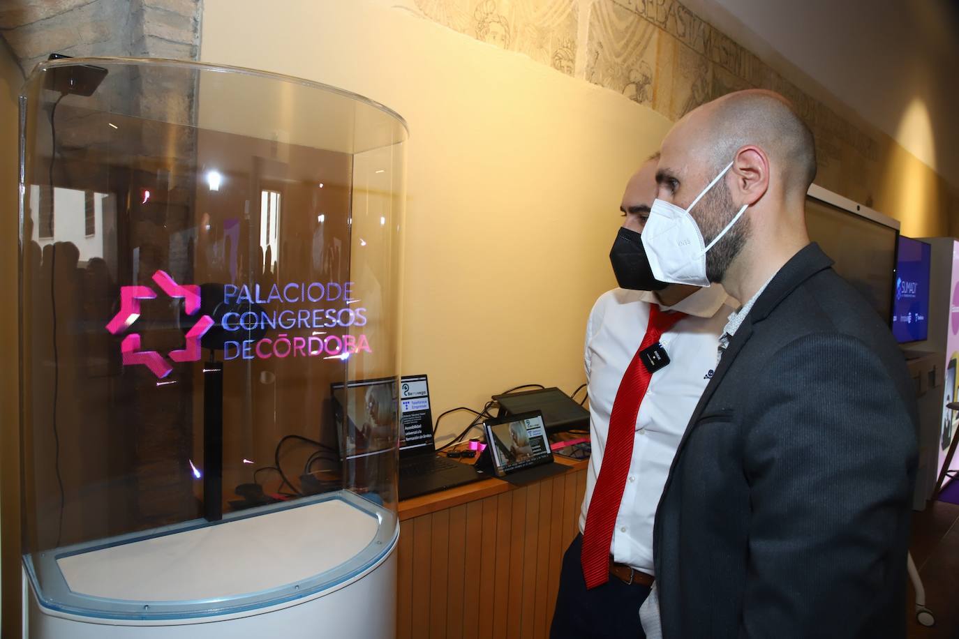 La inauguración de la muestra InnovaTe de Telefónica en Córdoba, en imágenes