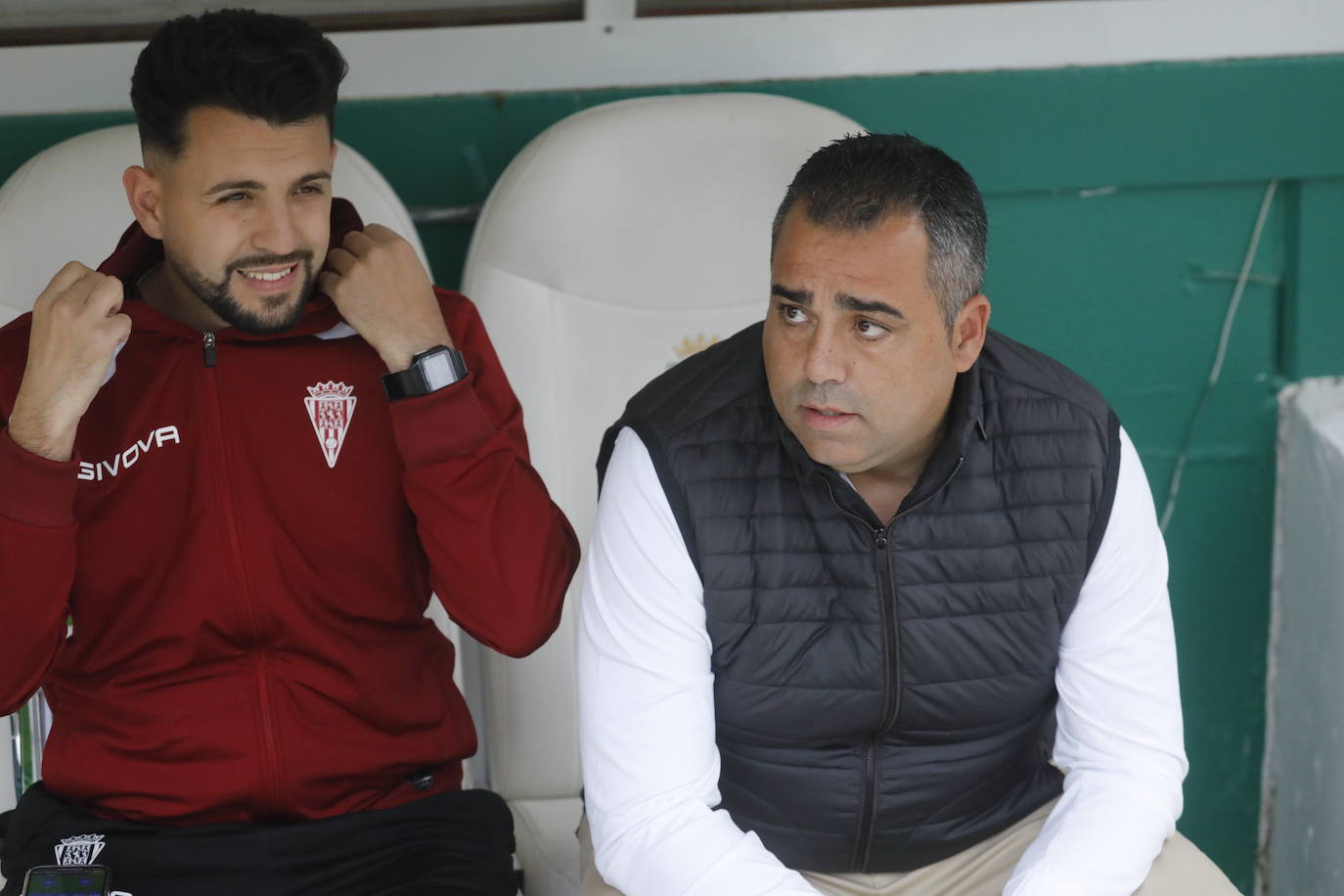 El ambiente en las gradas en el Córdoba CF - San Roque, en imágenes