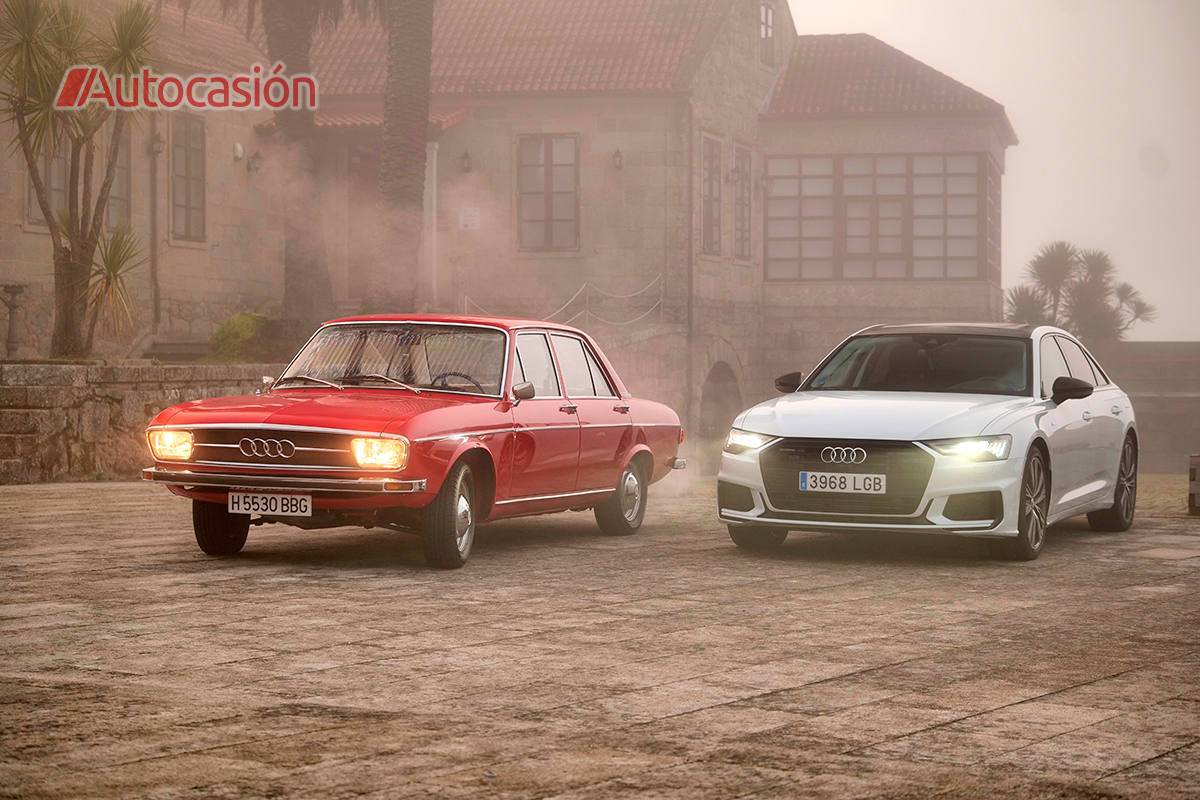 Fotogalería: Audi 100 de 1972 Vs Audi A6 de 2022