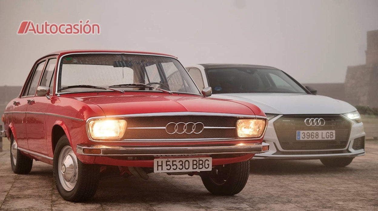 Fotogalería: Audi 100 de 1972 Vs Audi A6 de 2022