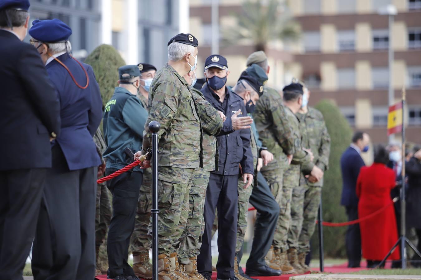 El izado de la bandera de España en Córdoba, en imágenes