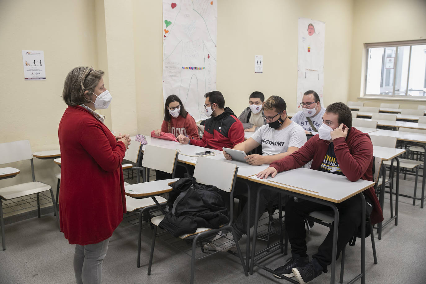 El trabajo en el aula inclusiva de la Universidad de Córdoba, en imágenes