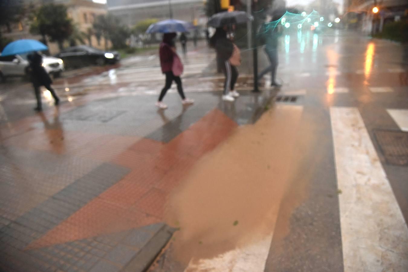 En imágenes, así ha quedado Málaga tras horas de lluvia de barro por la calima