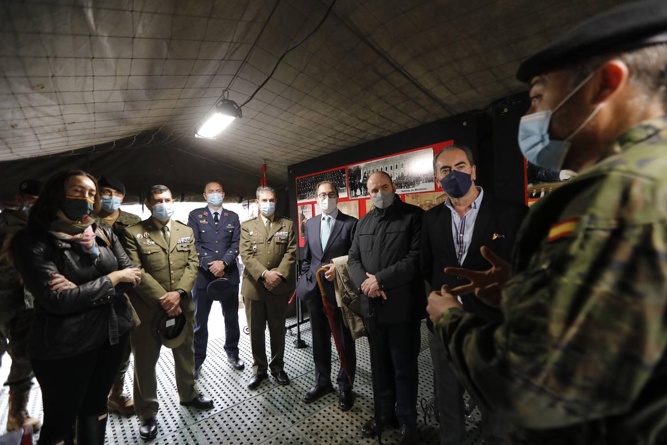 La espectacular exposición militar en Córdoba de las Unidades Acorazadas de la Bri X, en imágenes