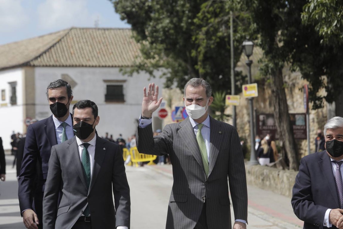Fotos: Felipe VI, en Sanlúcar