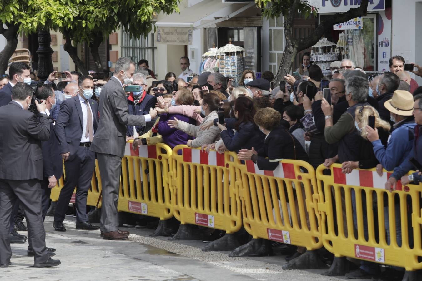 Fotos: Felipe VI, en Sanlúcar