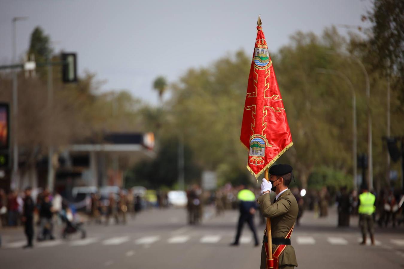 La solemne jura civil de bandera en Córdoba, en imágenes