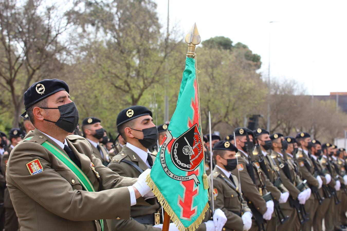 La solemne jura civil de bandera en Córdoba, en imágenes