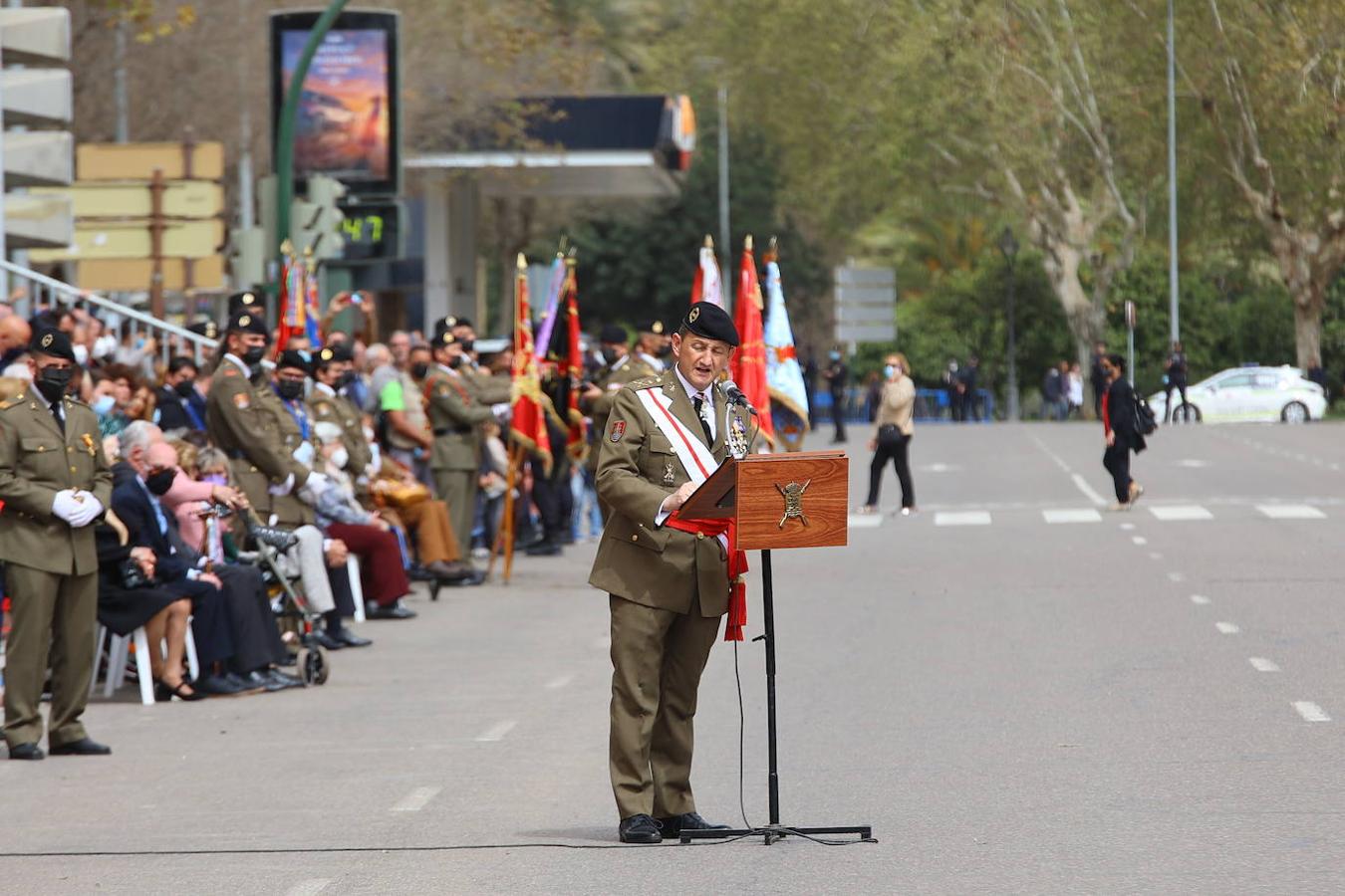 La solemne jura civil de bandera en Córdoba, en imágenes