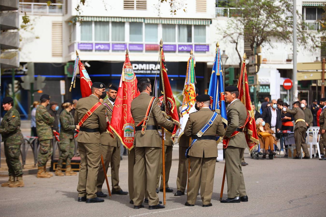 La solemne jura civil de bandera en Córdoba, en imágenes