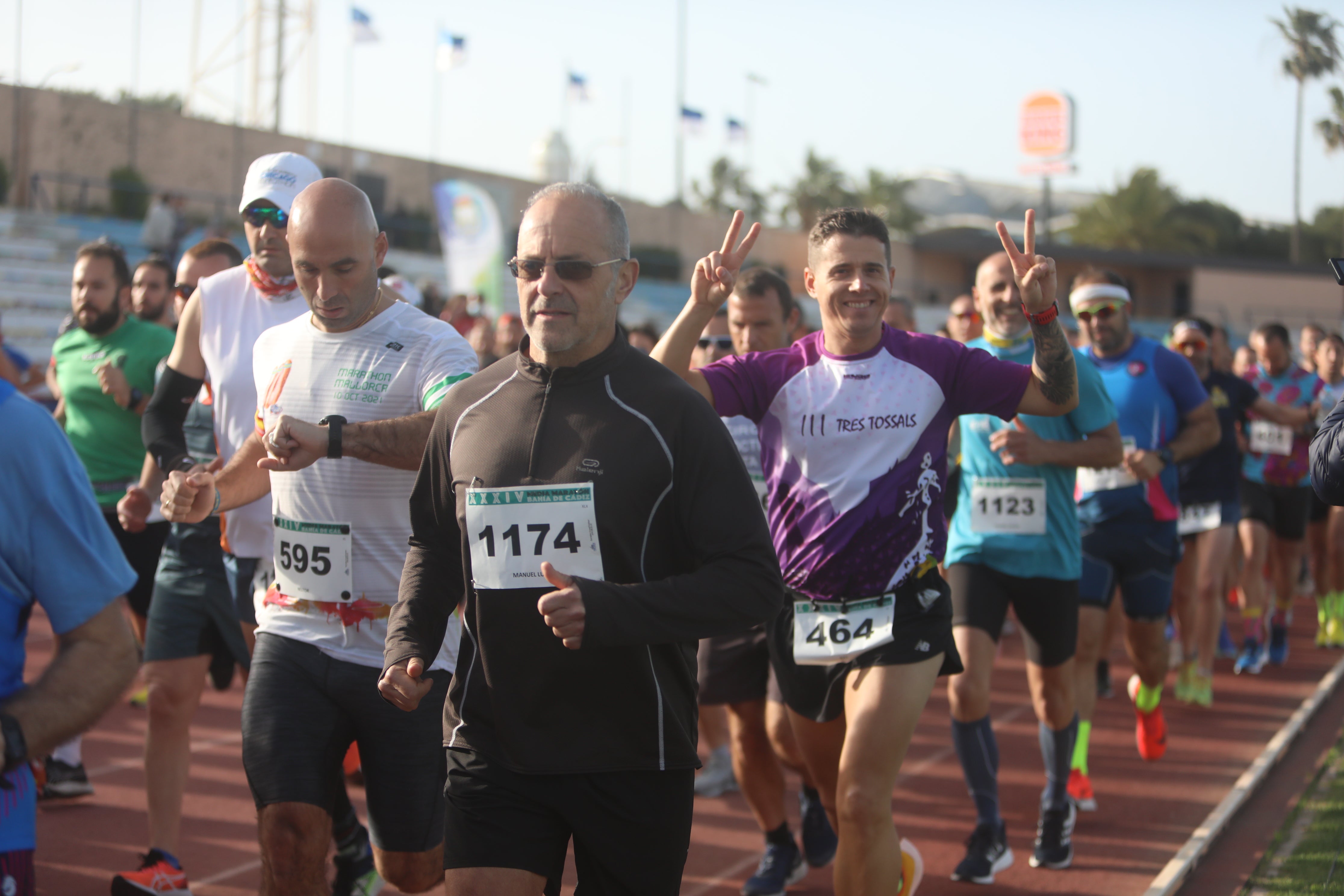 En imágenes: Vuelve la la Media Maratón Bahía de Cádiz