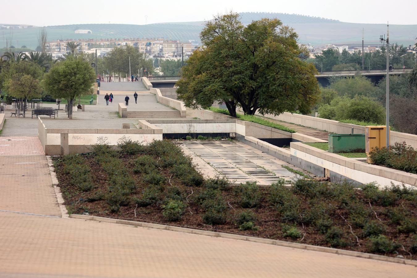 La zona del futuro tanque de tormentas de Córdoba, en imágenes