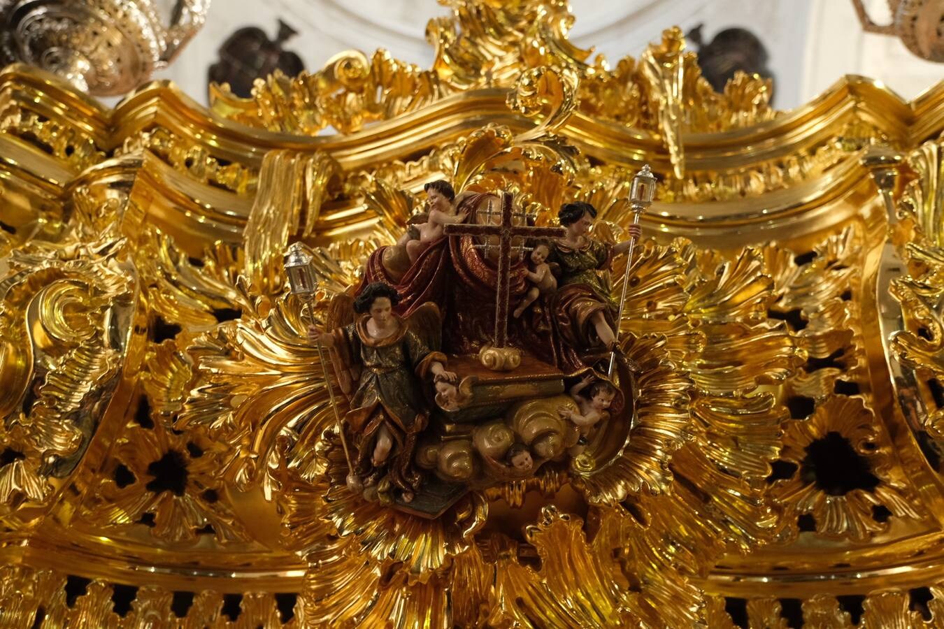FOTOS: Así es son las nuevas andas del Nazareno de Santa María