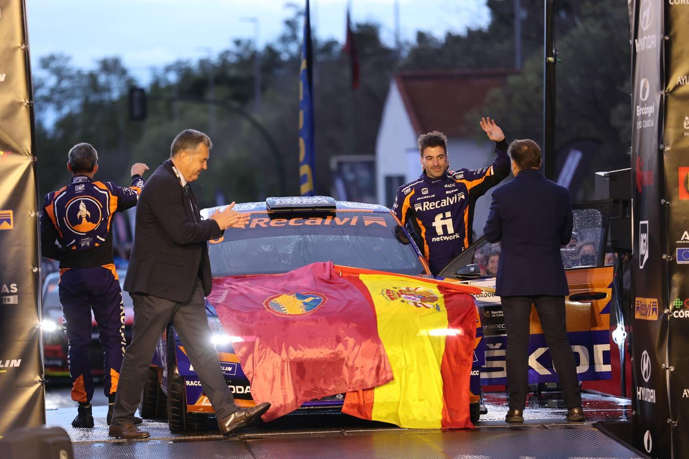 La ceremonia de salida del Rallye Sierra Morena 2022, en imágenes