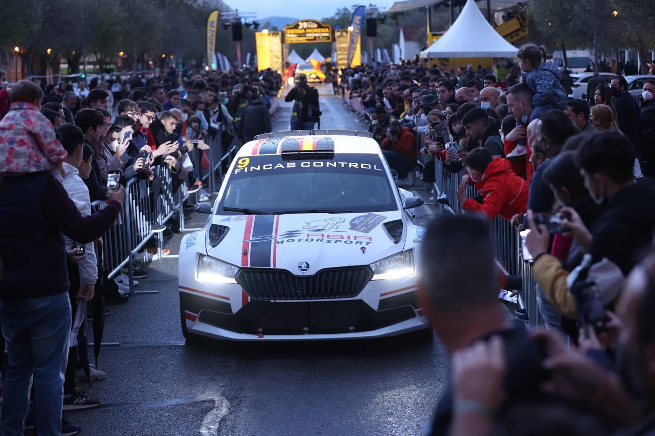 La ceremonia de salida del Rallye Sierra Morena 2022, en imágenes