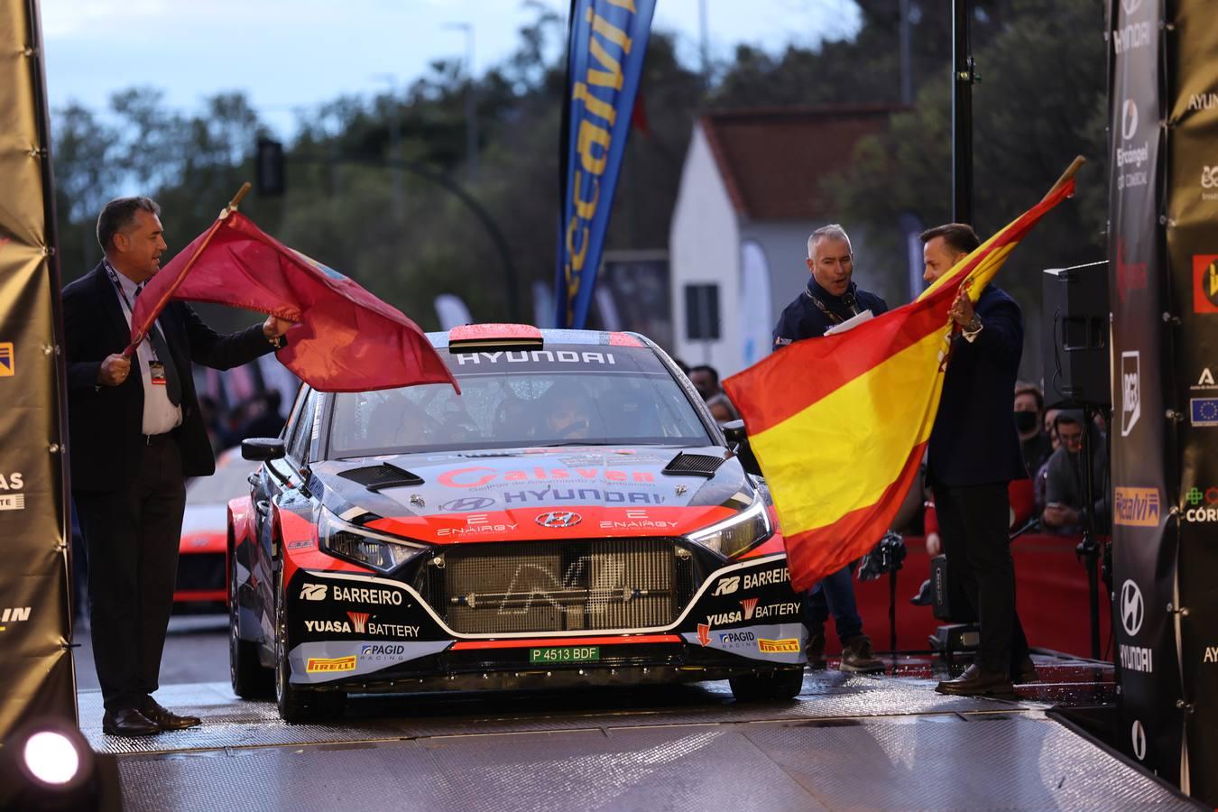 La ceremonia de salida del Rallye Sierra Morena 2022, en imágenes