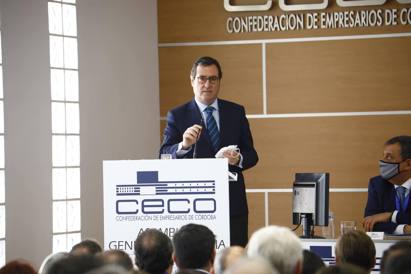 La visita de Antonio Garamendi a CECO de Córdoba, en imágenes