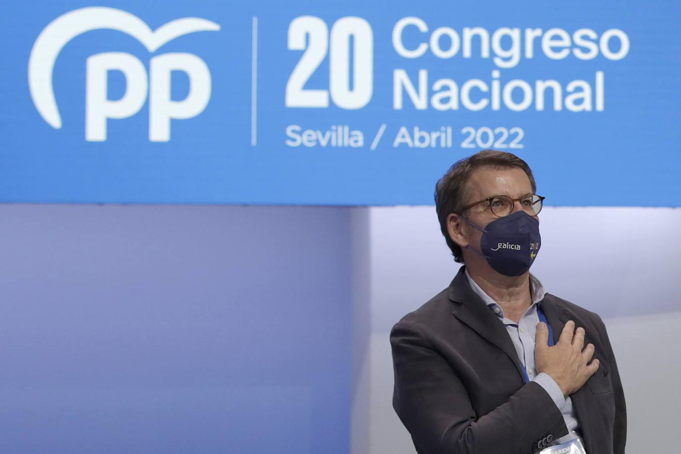 Feijóo será elegido presidente del PP en este Congreso. 