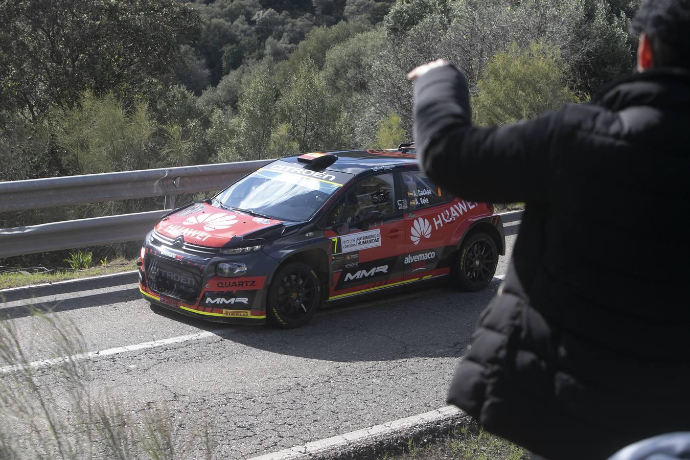 La primera jornada del Rallye Sierra Morena 2022, en imágenes