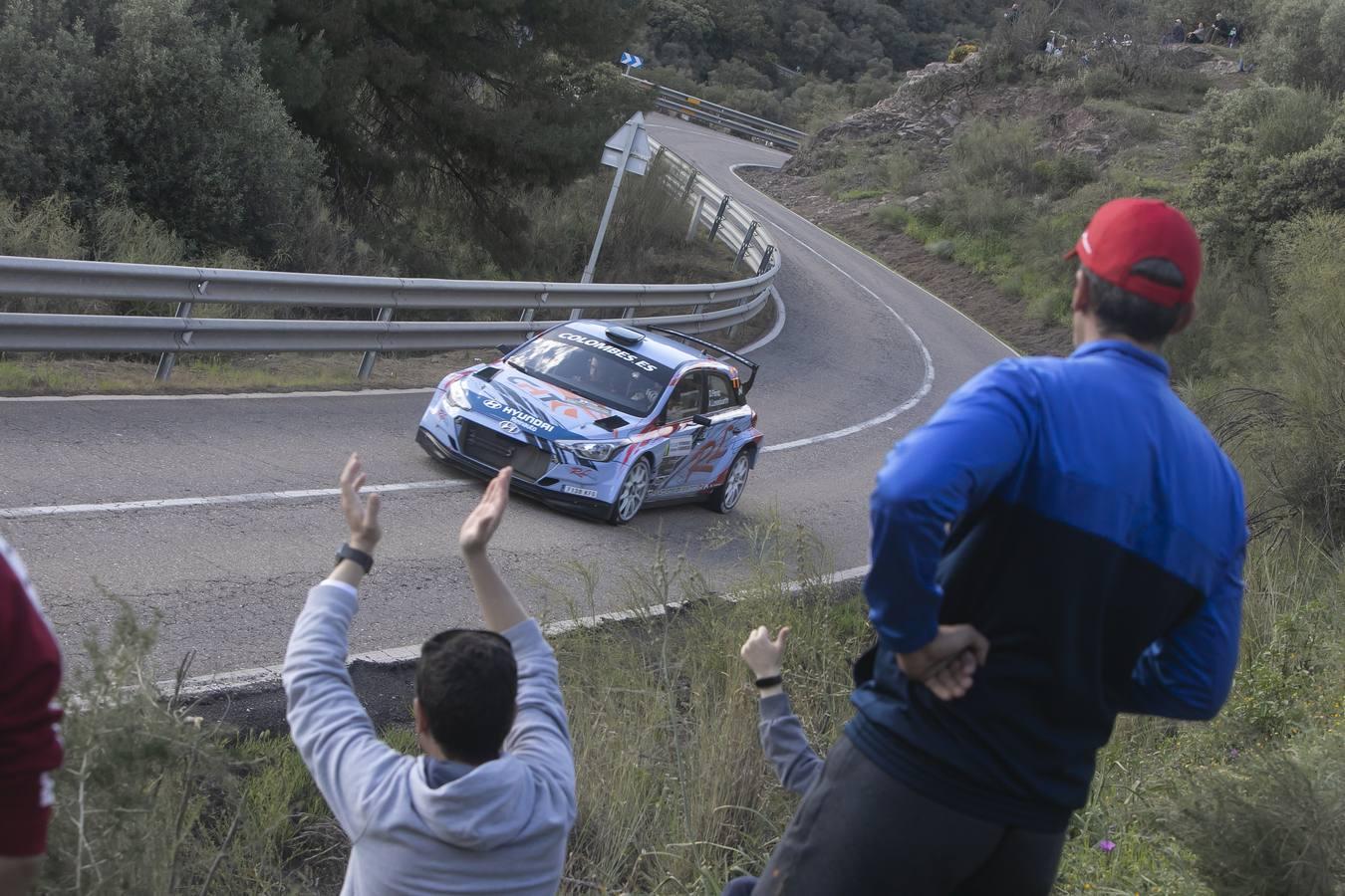 La primera jornada del Rallye Sierra Morena 2022, en imágenes