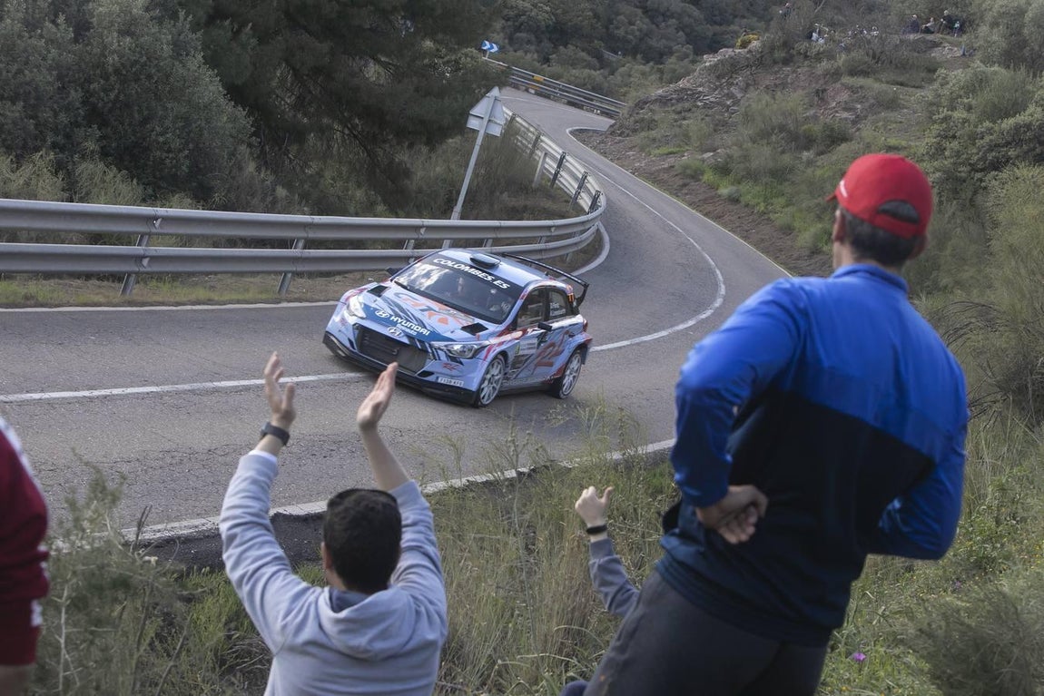 La primera jornada del Rallye Sierra Morena 2022, en imágenes