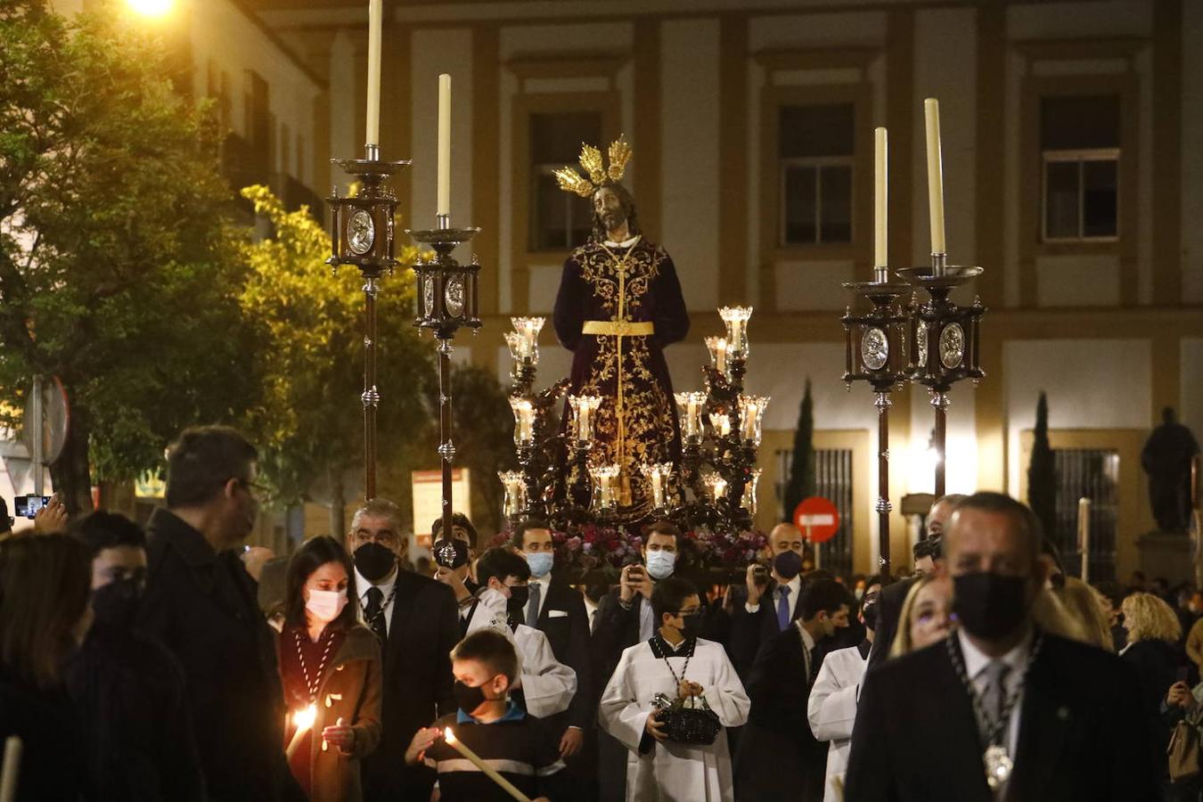 La vuelta a casa del Perdón y la Virgen del Rocío, en imágenes