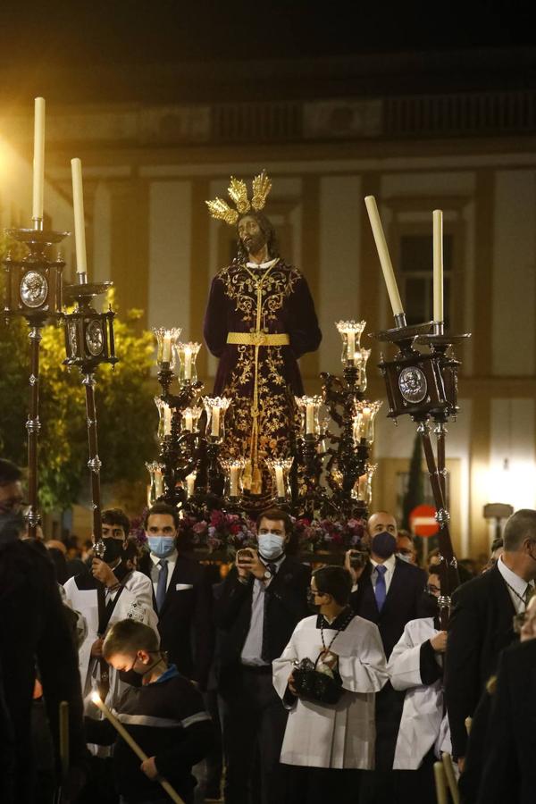 La vuelta a casa del Perdón y la Virgen del Rocío, en imágenes