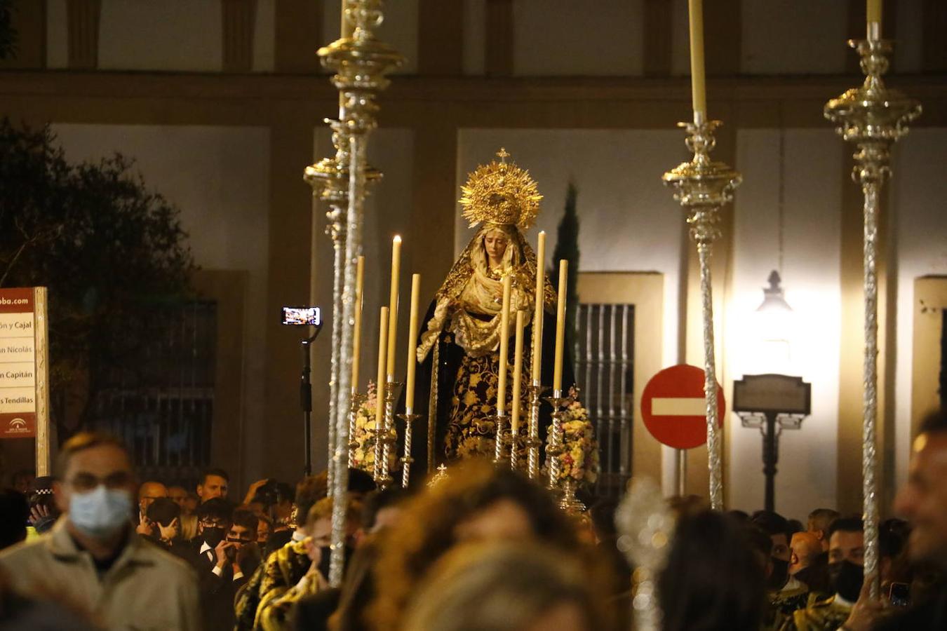 La vuelta a casa del Perdón y la Virgen del Rocío, en imágenes