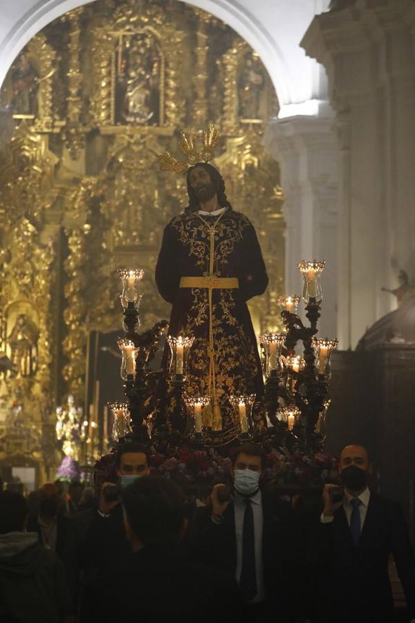 La vuelta a casa del Perdón y la Virgen del Rocío, en imágenes