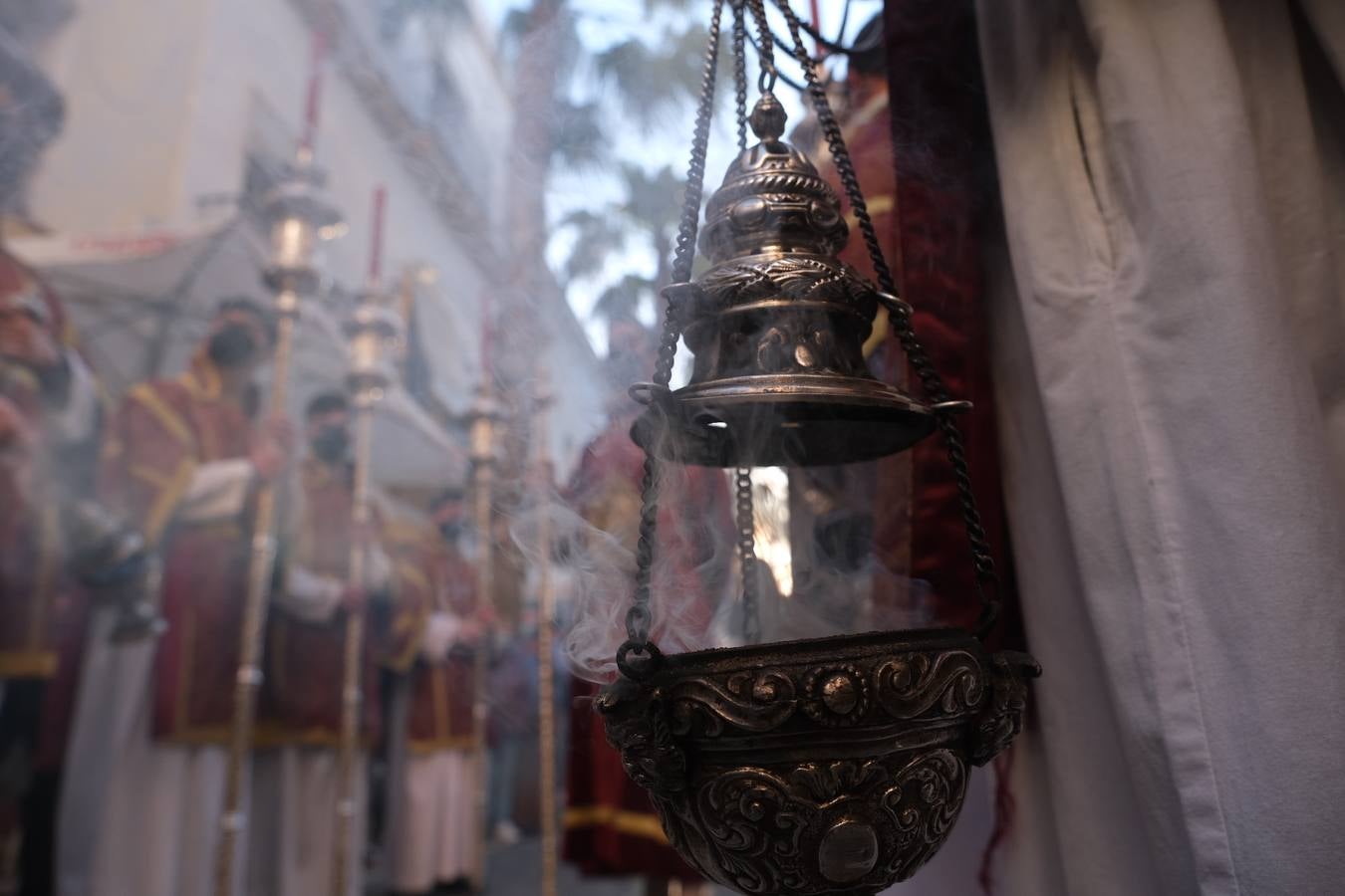 FOTOS: La Viña acoge el Vía Crucis del Cristo de la Misericordia de La Palma