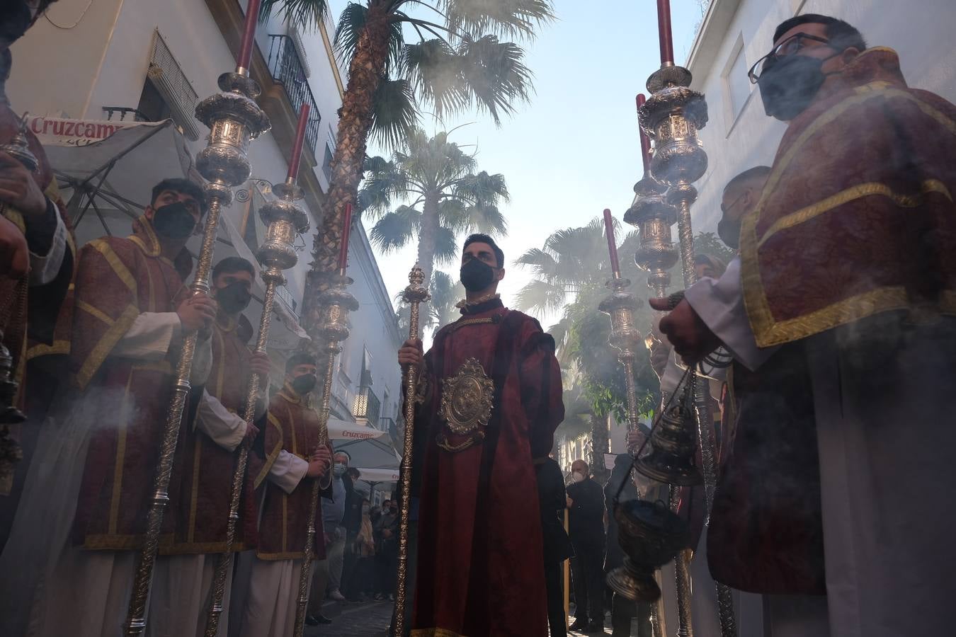 FOTOS: La Viña acoge el Vía Crucis del Cristo de la Misericordia de La Palma