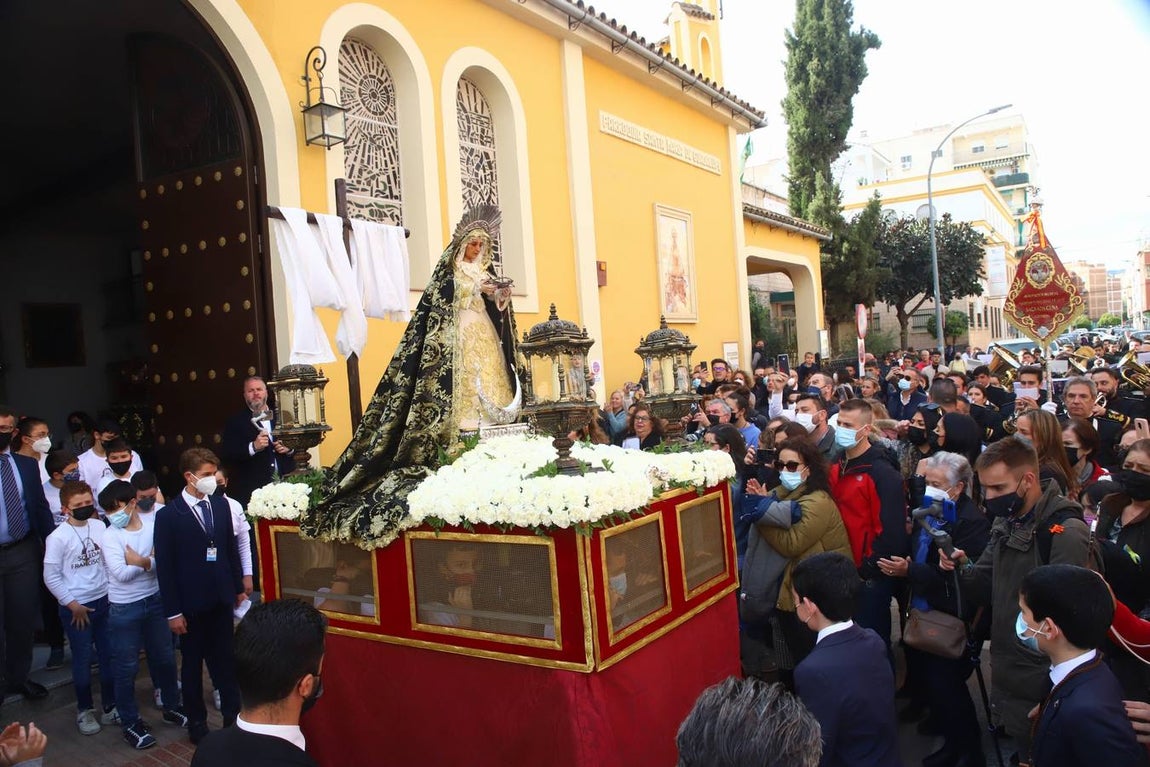 La Semana Santa Infantil del colegio Santa María de Guadalupe de Córdoba, en imágenes