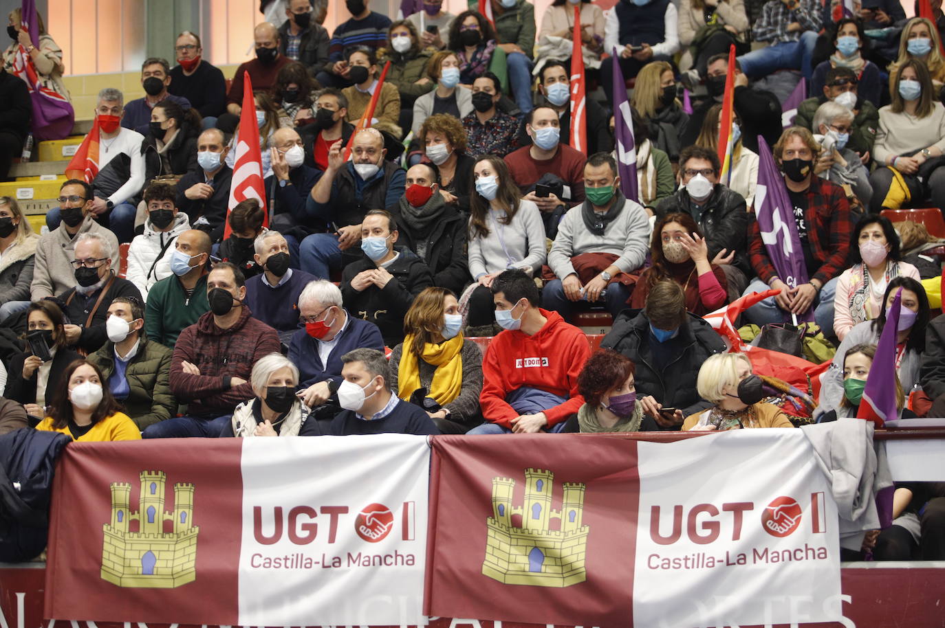 La presencia de Pedro Sánchez en la Asamblea de UGT en Córdoba, en imágenes