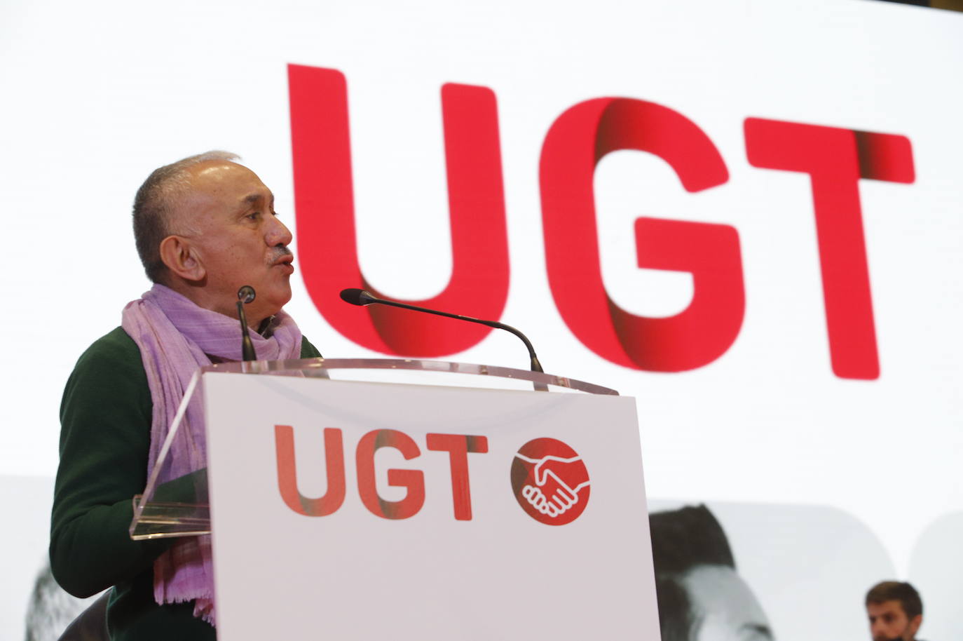 La presencia de Pedro Sánchez en la Asamblea de UGT en Córdoba, en imágenes