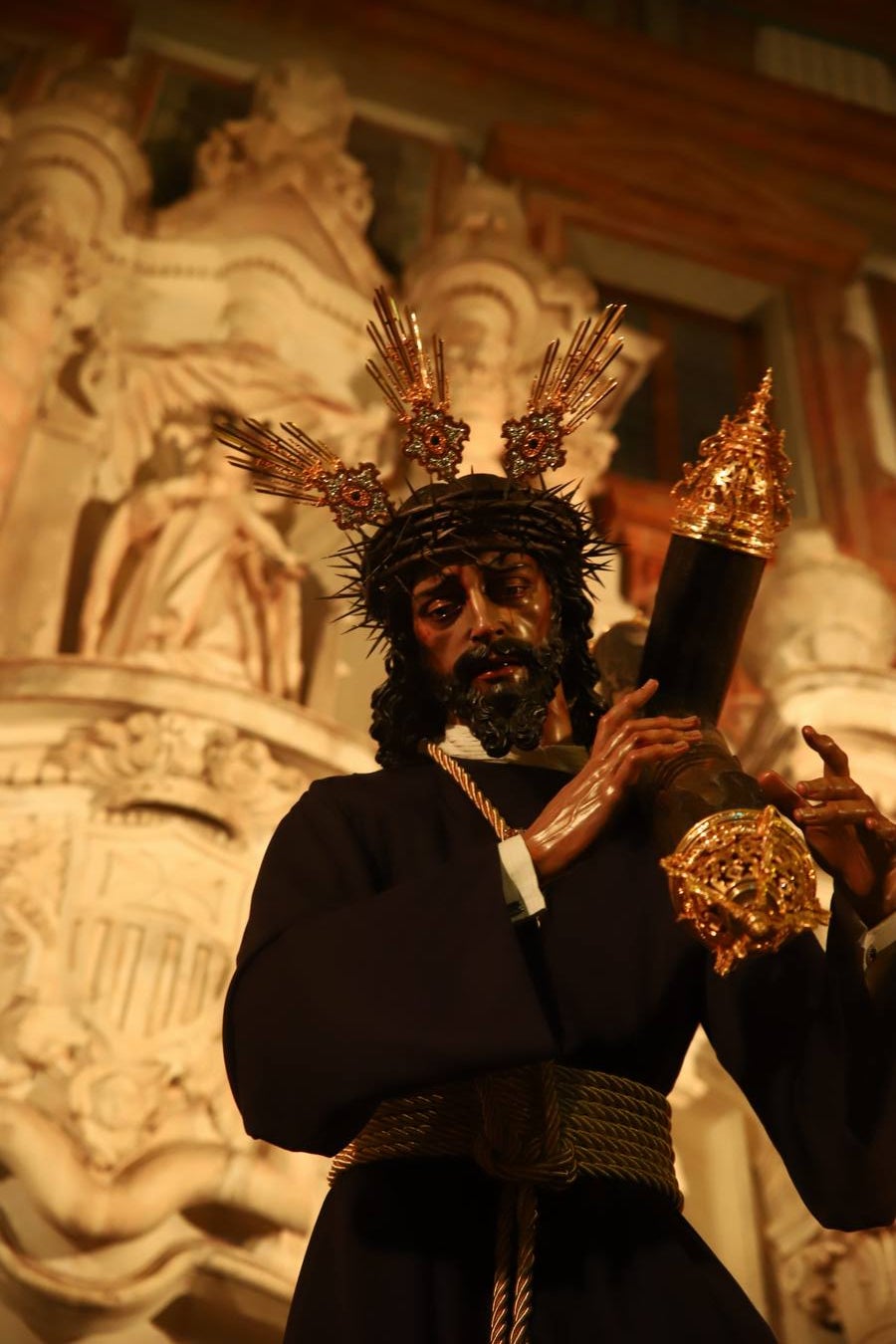 El íntimo via crucis de Jesús en su Soberano Poder por Córdoba, en imágenes