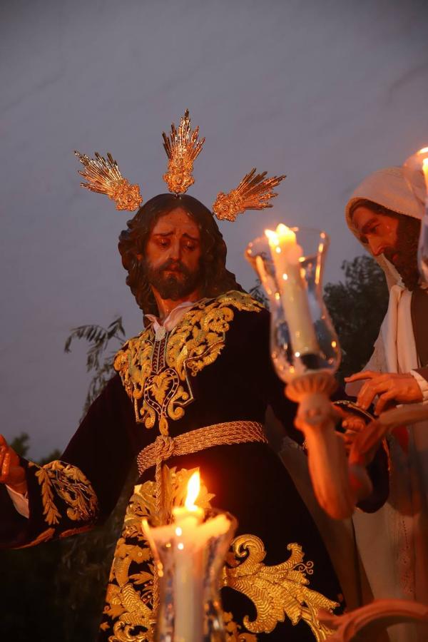 La procesión de Jesús de la Salud en el beso de Judas, en imágenes