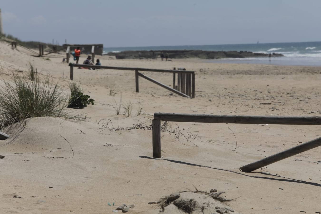 FOTOS: Así está la playa de El Palmar al inicio de la Semana Santa 2022