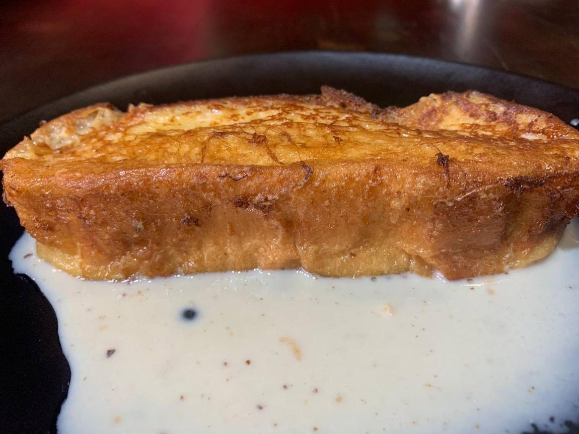 12. Ponzano: torrija clásica con pan de brioche. Ponzano, 12. Madrid. 91 448 68 80